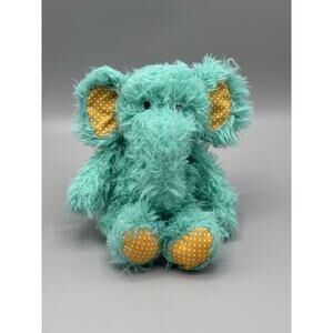 Bunnies By The Bay Furriends Teal Green Ernie Elephant Plush 8” Stuffed Animal